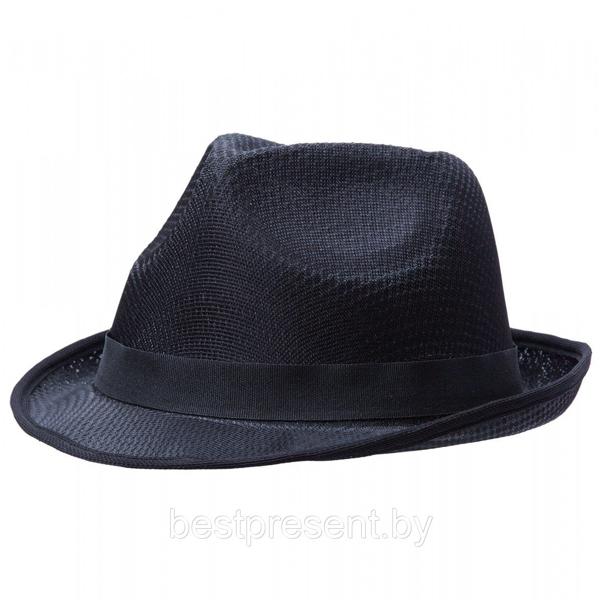Шляпа Gentleman с черной лентой - фото 1 - id-p223824740