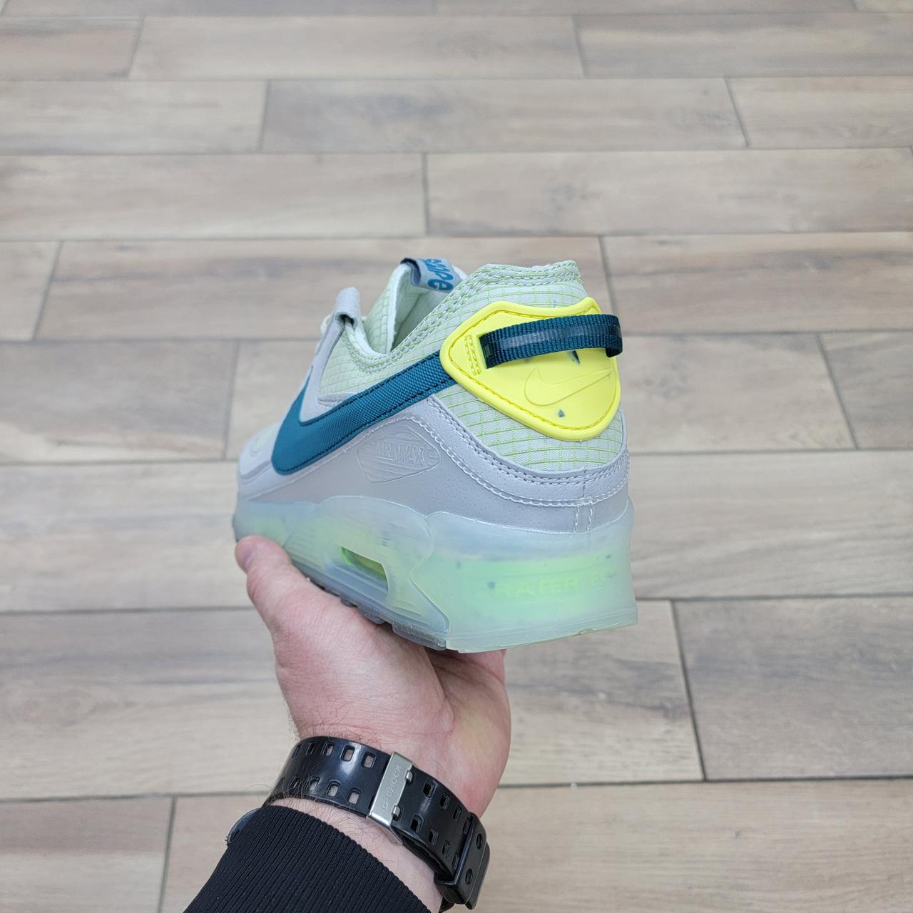 Кроссовки Nike Air Max Terrascape 90 Grey Haze Teal - фото 4 - id-p201642429