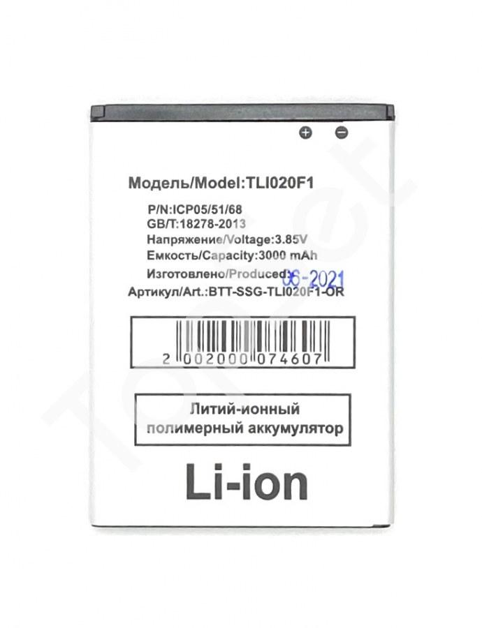 АКБ Alcatel TLi020F1/TLi020F ( OT-5045D/OT-4045D/OT-5010D/OT-5042X ) - фото 1 - id-p181347393