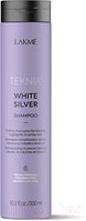 Оттеночный шампунь для волос Lakme Teknia White Silver для осветленных светлых и седых волос