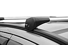 Багажная система LUX BRIDGE черными для а/м Jeep Compass II внедорожник 2017-…г.в., фото 2