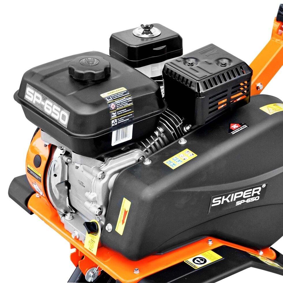 КУЛЬТИВАТОР SKIPER SP-650 (8 Л. С., БЕЗ ВОМ, ПЕРЕДАЧ 1+1, 2 ГОДА ГАРАНТИИ, ПОВОРОТНАЯ РУЧКА) - фото 4 - id-p223830706