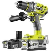 Ударная дрель-шуруповерт Ryobi R18PD7-252S 5133004391 (с 2-мя АКБ, сумка)