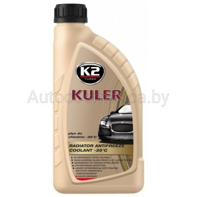 Жидкость для радиаторов К2 Turbo Kuler КРАСН 1л готовой - фото 1 - id-p104660829