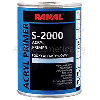 ГРУНТ RANAL S-2000 5+1 ACRYL PRIMER 0.8л+0.16л белый