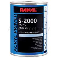ГРУНТ RANAL S-2000 5+1 ACRYL PRIMER 0.8л+0.16л серый
