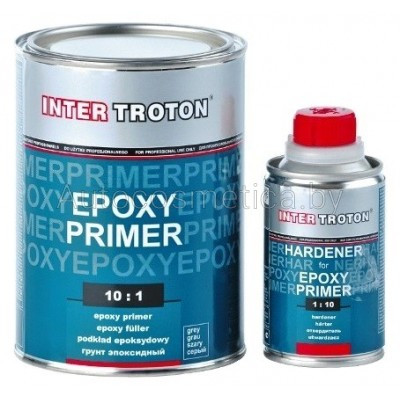 Грунт TROTON 10+1 EPOXY PRIMER эпоксидный 1кг+0.1кг - фото 1 - id-p91343229
