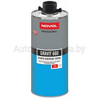 GRAVIT 660 Bitumen Антигравийное покрытие.битумное чёрное NOVOL