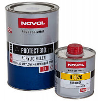 Грунт NOVOL PROTECT 310 HS 4+1 чёрный 1л+0.25л отв