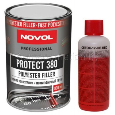 Грунт NOVOL PROTECT 380 полиэфирный 0.8л+0.08л - фото 1 - id-p91343771
