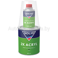 Грунт SOLID 5+1 2К ACRYL наполнительный 0.8+0.16 чёрный