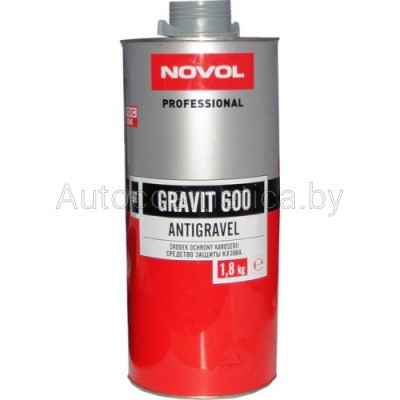 Антигравийное покрытие NOVOL GRAVIT 600 MS 1.8кг чёрный - фото 1 - id-p91343269