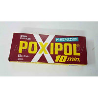 Клей POXIPOL двухкомпонентный 108g 70ml (красный)