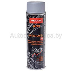 Антигравийное покрытие NOVOL SPRAY ANTIGRAVEL MS аэрозоль серый 0.5л