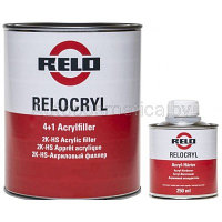 Грунт RELOCRYL 4+1 2k-HS ACRYL FILLER 1л+0.25л серый