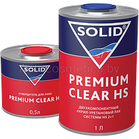 Лак SOLID PREMIUM CLEAR HS 1.5л