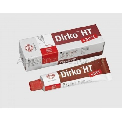 Силиконовый герметик Elring Dirko HT +315C (чёрный) 70 мл - фото 1 - id-p155692036