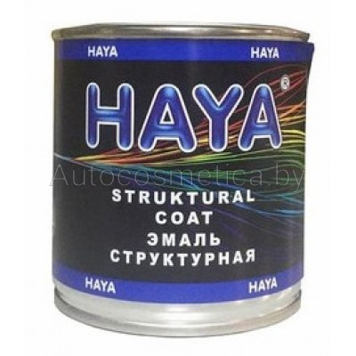 Краска HAYA структурная бамперная 0.4л - фото 1 - id-p189608901