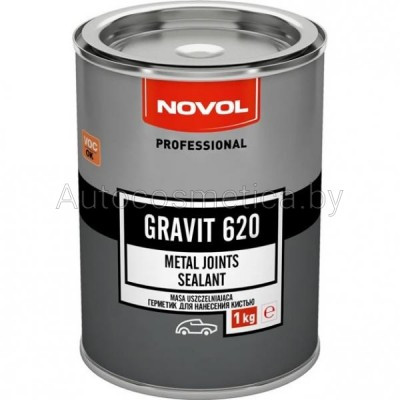 Герметик NOVOL GRAVIT 620 1 кг для нанесения кистью - фото 1 - id-p91343835