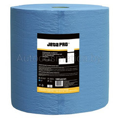 Двухслойные очищающие бумажные салфетки. 22х35 см. Цвет: синий рулон 500шт