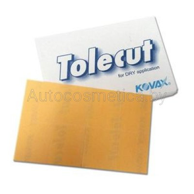 Клейкий шлифовальный лист Tolecut 29 х 35 мм KOVAX (K1200) Yellow - фото 1 - id-p135541851