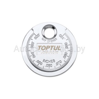 Приспособление типа монета для проверки зазора между электродами свечи TOPTUL (JDBU0210) - фото 1 - id-p155689725