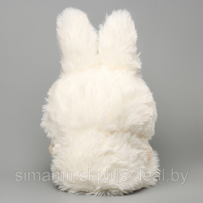 Мягкая игрушка "Кукла" в костюме зайки, 30 см, цвет белый - фото 3 - id-p223836084