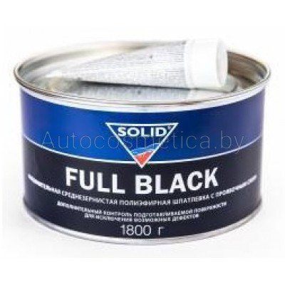 Шпатлёвка универсальная SOLID FULL BLACK 1.8кг - фото 1 - id-p153699989