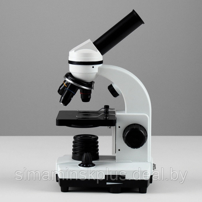 Микроскоп лабораторный кратность 40,100,400, подсветка - фото 3 - id-p223836098