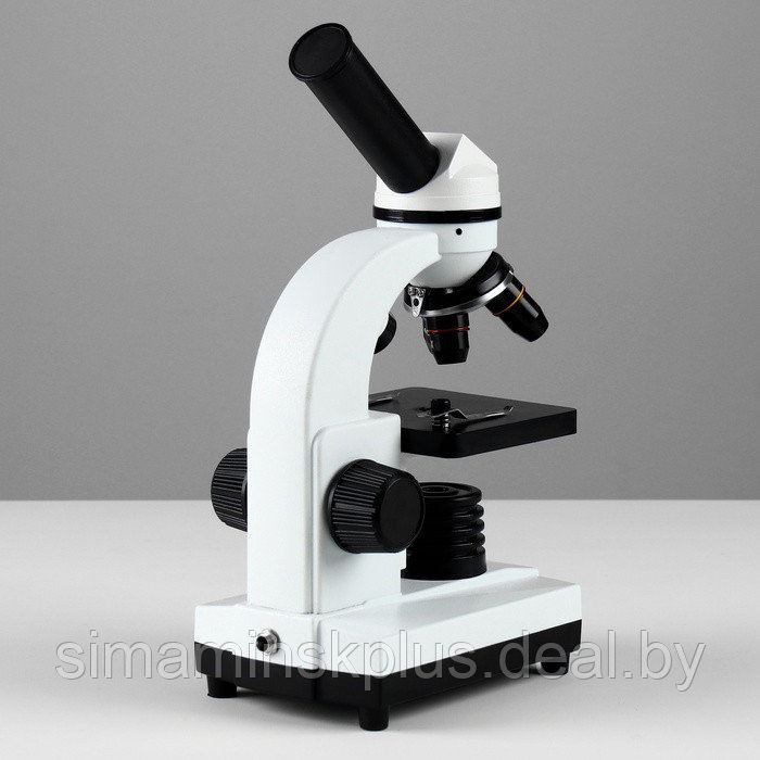 Микроскоп лабораторный кратность 40,100,400, подсветка - фото 4 - id-p223836098
