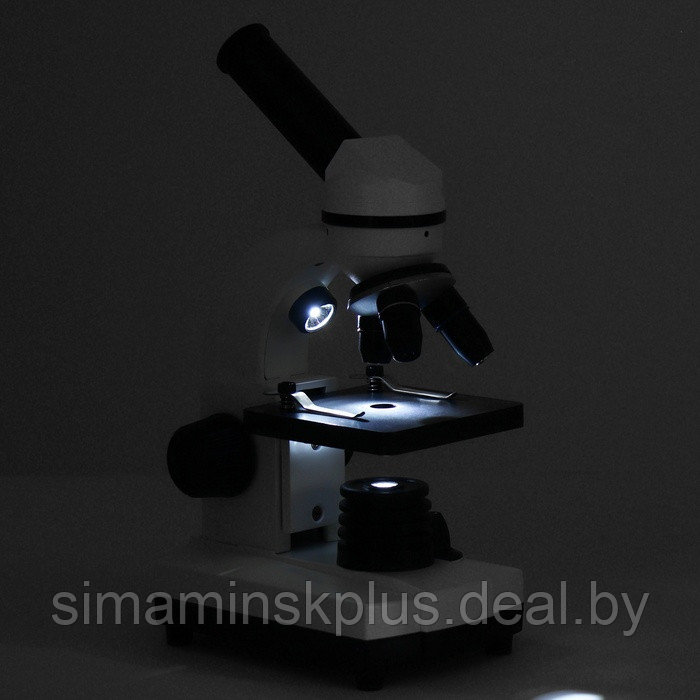 Микроскоп лабораторный кратность 40,100,400, подсветка - фото 9 - id-p223836098
