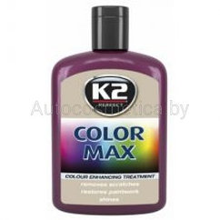 Полироль K2 COLOR MAX цветная 250мл чёрный