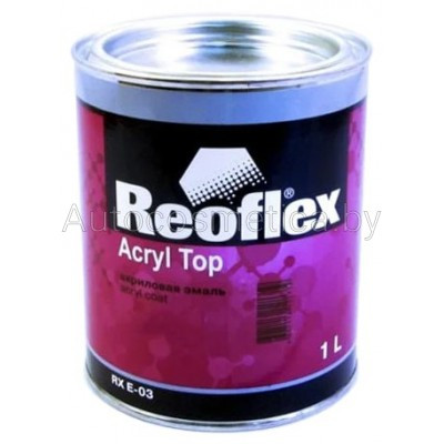 Акриловая эмаль Acryl Top (1л) Reoflex Fine Silver 002 - фото 1 - id-p153922511