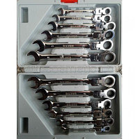 Набор ключей рожково-накидных SILVER SK-012-01 (12 ключей)