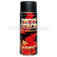 Краска High Temperature 650 градусов DECO 400 мл (чёрный)
