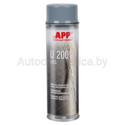 Средство для защиты кузова APP U200 0.5л серый