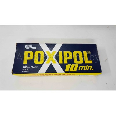 Клей POXIPOL двухкомпонентный 108g 70ml (синий)