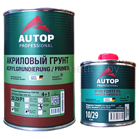 Грунтовка AUTOP FILLER TOP 4+1 HS (20-29) 0.8+0.2 отв серая