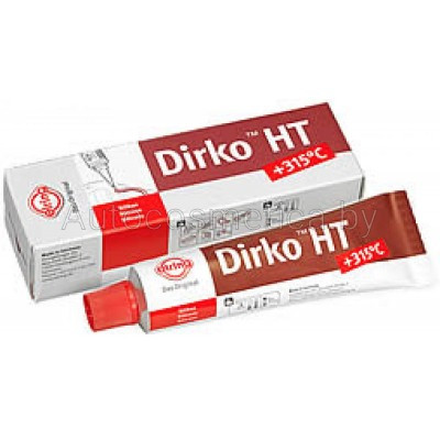 Силиконовый герметик Elring Dirko HT +315C (красный) 70 мл - фото 1 - id-p155691690