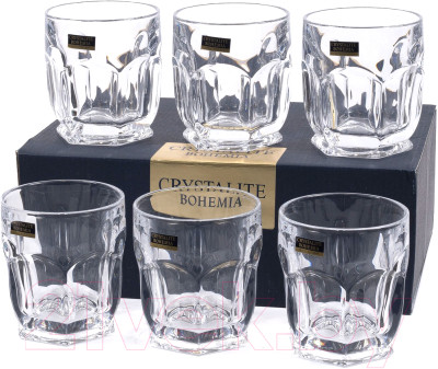 Набор стаканов Bohemia Crystalite Safari 9K7/2KD67/0/99R83/250-669 - фото 1 - id-p223833547
