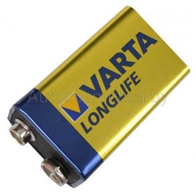 Батарейка Varta LONGLIFE Крона 6LR61 BL1 (Крона)