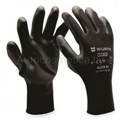 Перчатки защитные Black Mechanic. р-р 10 WURTH (0899405030)