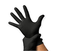 Перчатки нитриловые черные 100шт