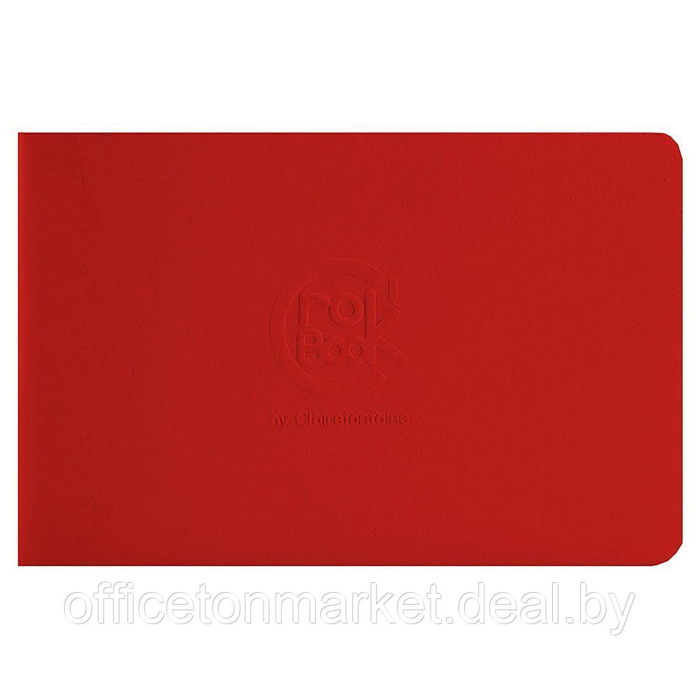 Скетчбук "Crok'Book", 17x11 см, 90 г/м2, 24 листа, красный - фото 1 - id-p223832597