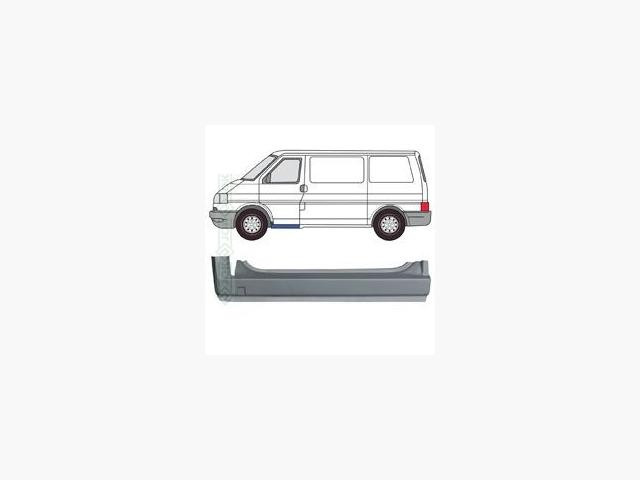 Порог левый Volkswagen Transporter - фото 1 - id-p223852721