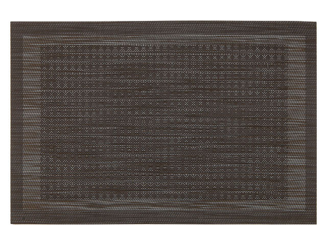 Салфетка сервировочная, текстилен, "HomeArt-3", 45х30 см, черная, PERFECTO LINEA (ОТГРУЗКА ТОЛЬКО ПО