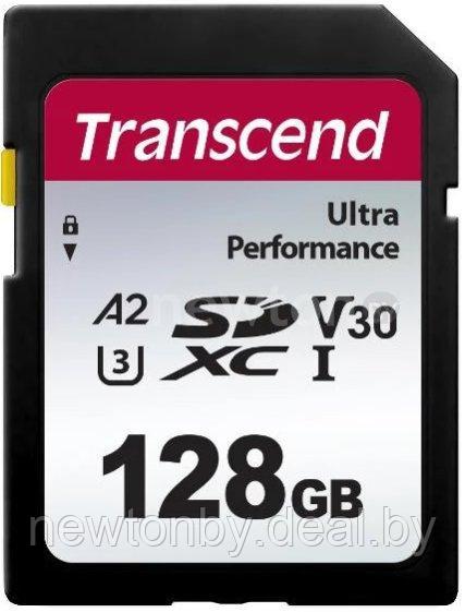 Карта памяти Transcend SDXC 340S TS128GSDC340S 128GB - фото 1 - id-p223855572