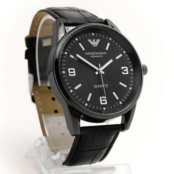 Часы мужские HP 6328 на ремешке из экокожи (2 дизайна) - фото 1 - id-p223855602