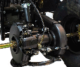 Электроквадроцикл GreenCamel Гоби K51 (36V 800W R7 Цепь) быстросъем, ножной тормоз, фото 4