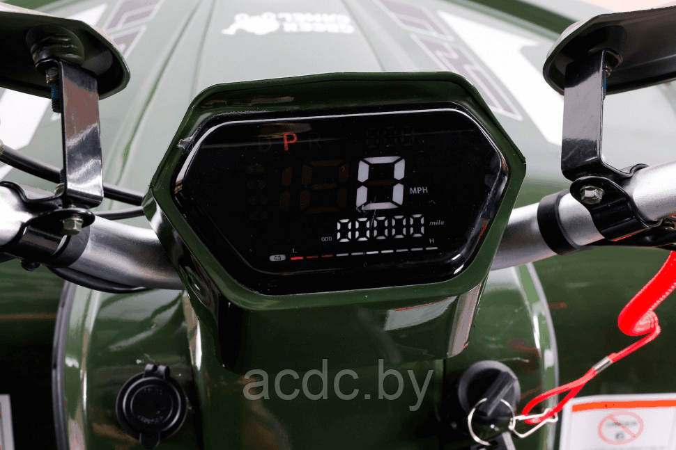 Электроквадроцикл GreenCamel Гоби K90 (48V 750W R7 Дифф) LUX Bluetooth - фото 10 - id-p220197314